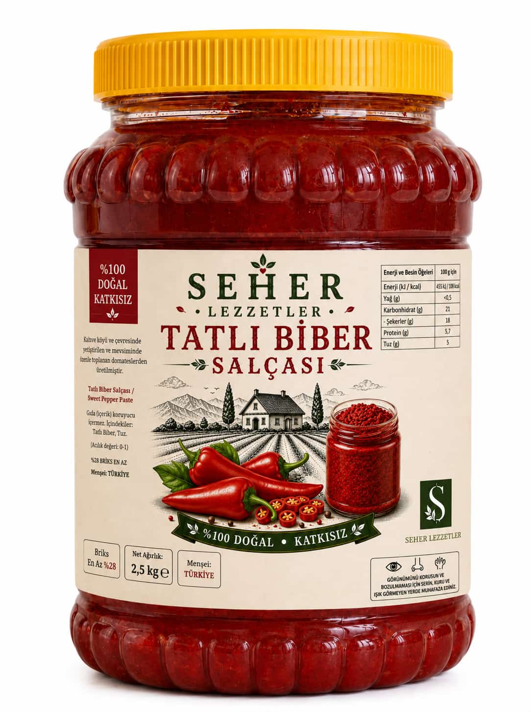 Tatlı Biber Salçası