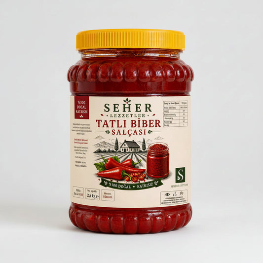 Tatlı Biber Salçası 2.5 Kg